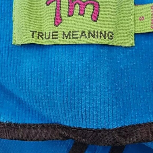 TM True Meaning Womens Jacket, True Meaning Blazer Corduroy, Embroidered Flowers - Picture 15 of 16